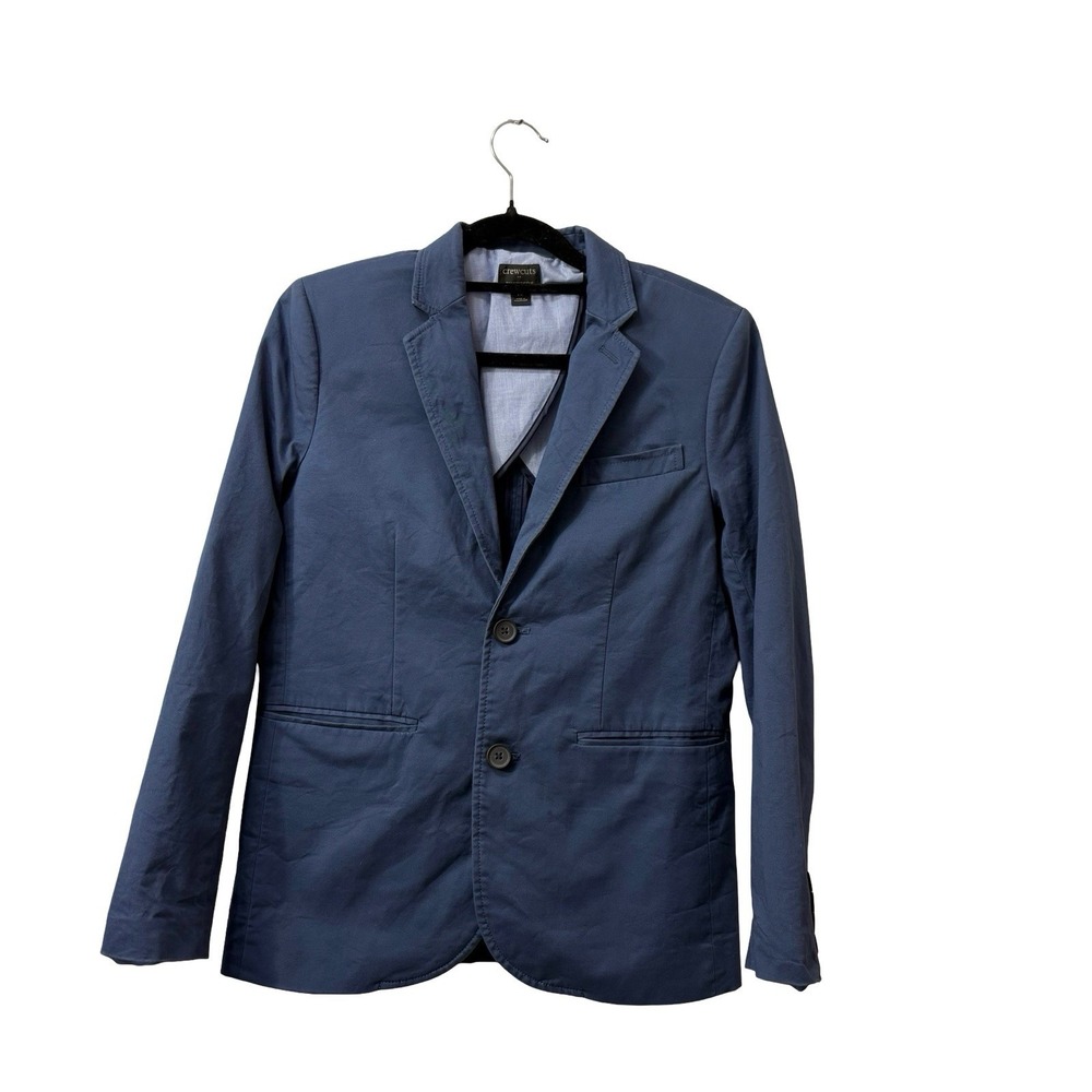 Crewcuts Blue Cotton Thompson Blazer Size 12 Boys